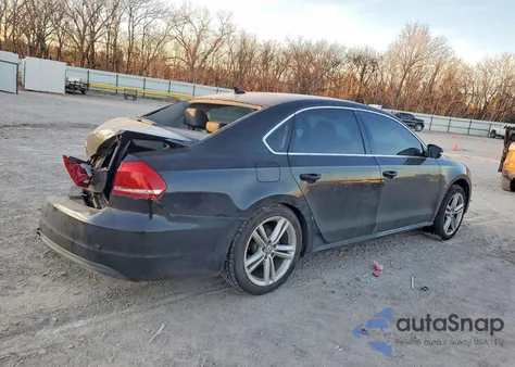 2014 Volkswagen Passat Se z USA, uszkodzony, nr VIN 1VWBN7A38EC116237